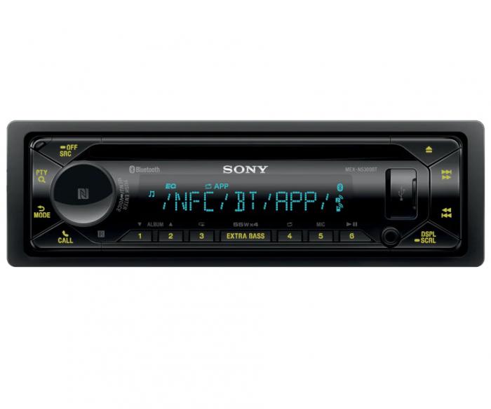 Ηχοσύστημα Αυτοκινήτου 1Din Sony Ράδιο / CD / Bluetooth Με USB MEX-N5300BT