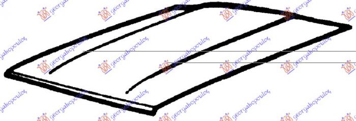 ΚΑΠΩ ΕΜΠΡΟΣ ΚΑΙΝ. GBG 65100-04A00 NISSAN  SUNNY (B11) 83-84 NISSAN  SUNNY (B11) 85-86