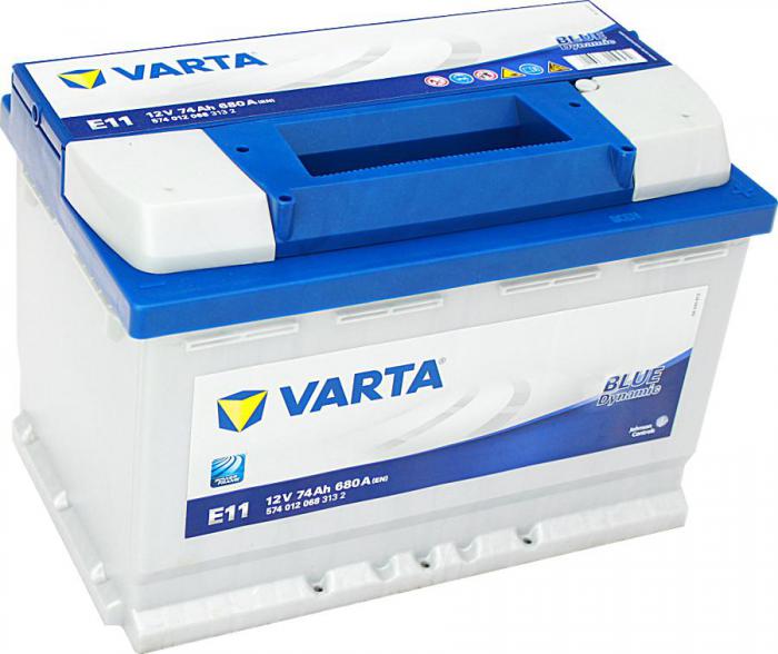 Аккумулятор varta e11