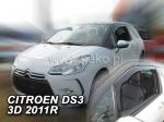 Ανεμοθραύστες Heko Για Citroen Ds3 3D 2010R. Φιμέ Χρώμα Ζευγάρι 2 Τεμάχια Εμπρός