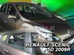 Ανεμοθραύστες Heko Για Renault Scenic Iii/Grand 5D 2009R. Φιμέ Χρώμα Σετ 4 Τεμάχια Εμπρός-Πίσω