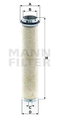 Φίλτρο δευτερεύοντος αέρα MANN-FILTER CF700